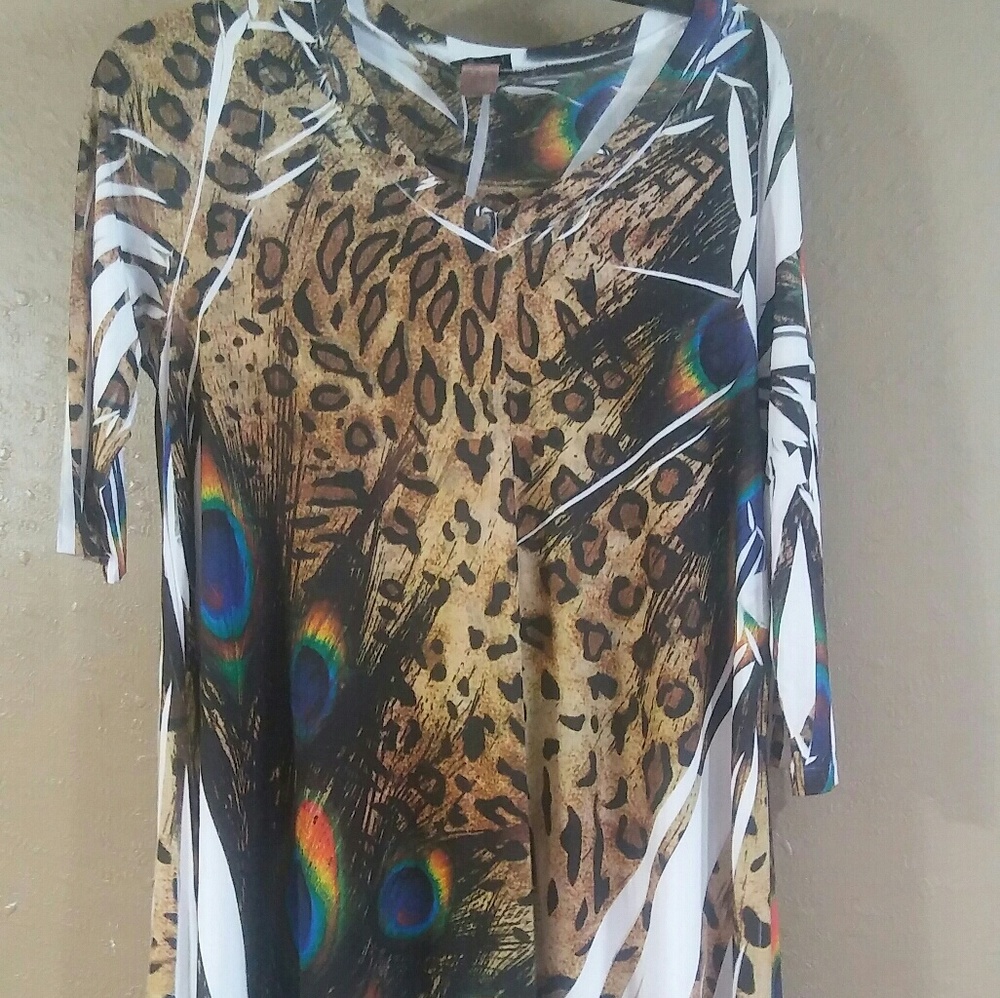 Leopard tunic